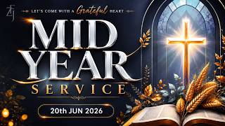 ZEALOUS FOR JESUS | MID YEAR SERVICE |  20 JUNE 2026 || Fellowship | Newcastle UK.