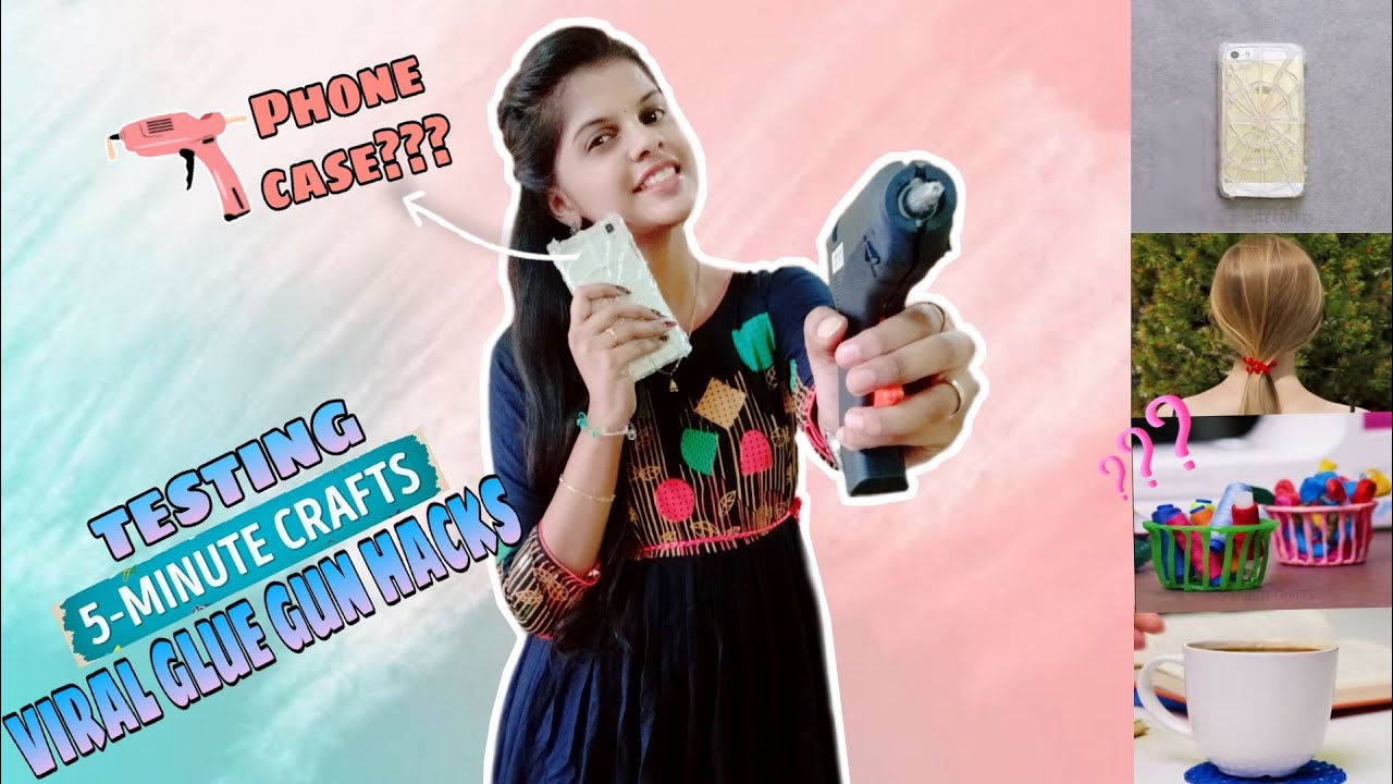 TESTING OUT VIRAL GLUE GUN HACKS by 5 minute crafts [TAMIL]