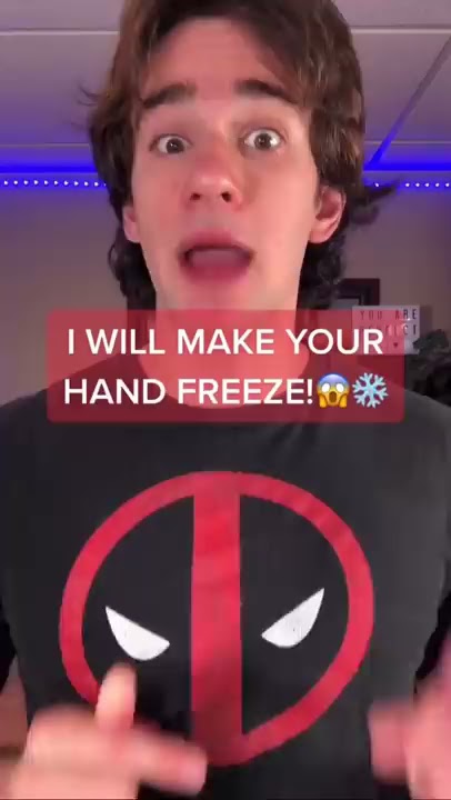 I will make YOUR hand FREEZE!🥶❄️#magic#trythis