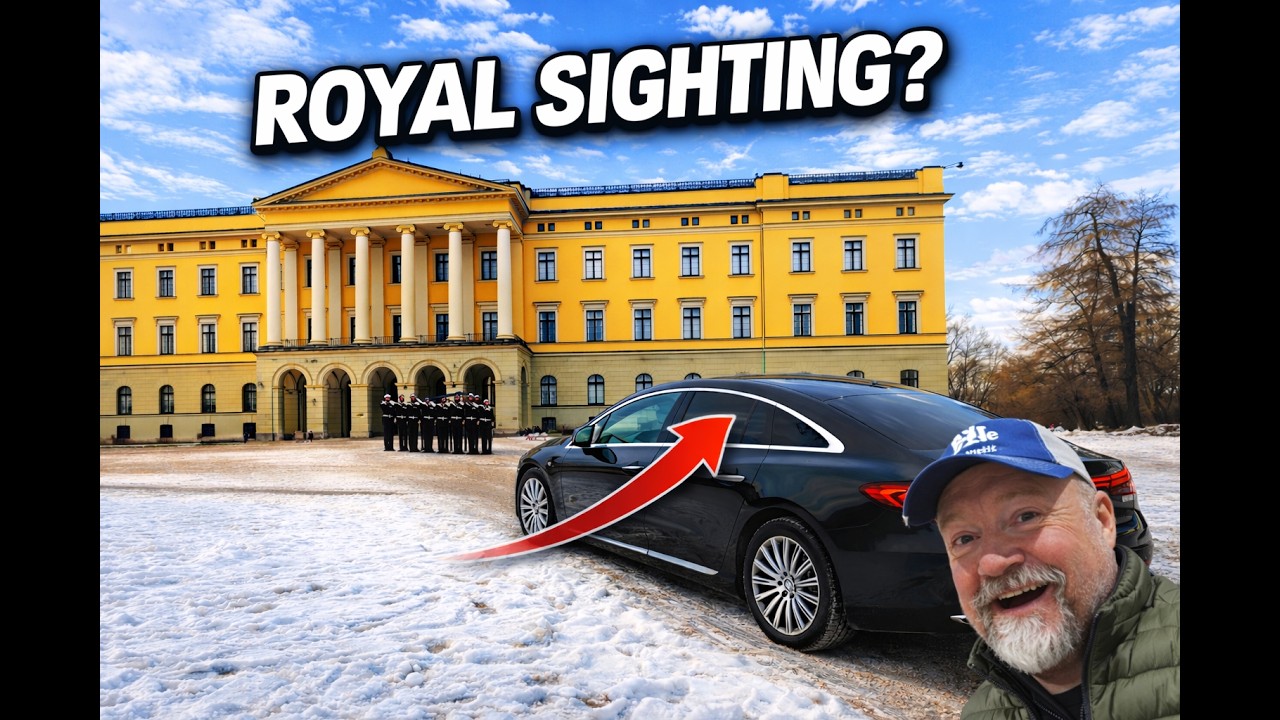 Royal Sighting in Oslo, Perfect Timing