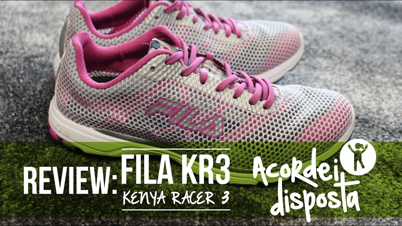 tênis fila feminino kenya racer 3 corrida