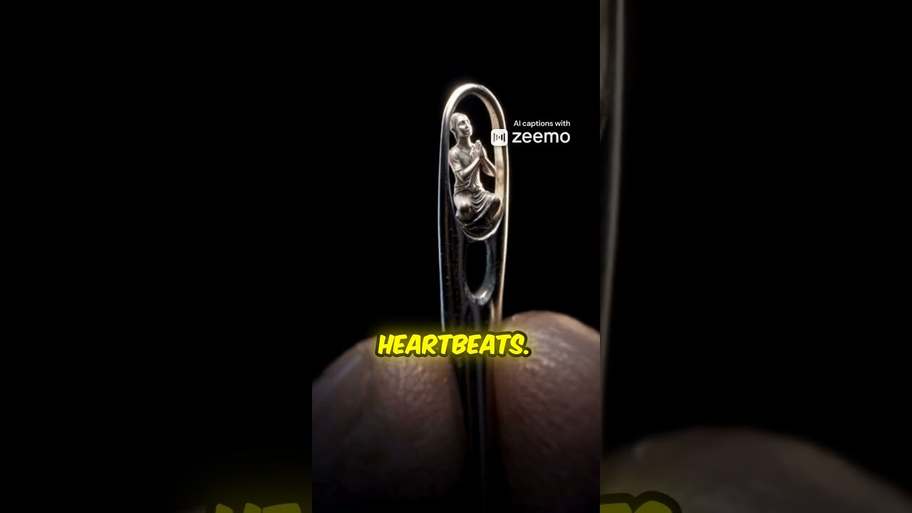 How does he Creates Tiny Sculptures That Fit Inside A Needle , 