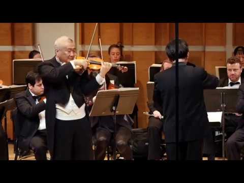 Chin Kim violin, Ureuk symphony Christopher Lee Cond NYc