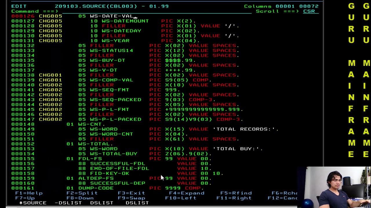 Daily cobol 19 occurs one dimensional table ibm mainframe youtube