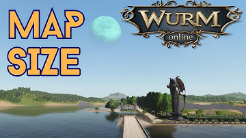 HOW BIG IS THE MAP in Wurm Online? Walk Across Cadence