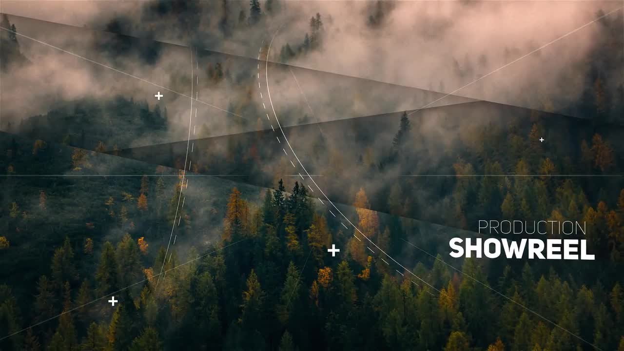 Clean Parallax Slideshow  After Effects Templates