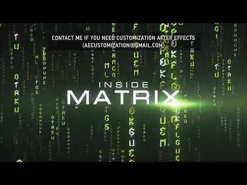 Inside Matrix | After Efects Project Files - Videohive template