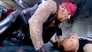 The Undertaker Tombstones The Rock Onto A Limo Smackdown Feb 7 2002