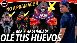 INCIENDIARIA RDP DEL GP DE ITALIA DE MOTOGP