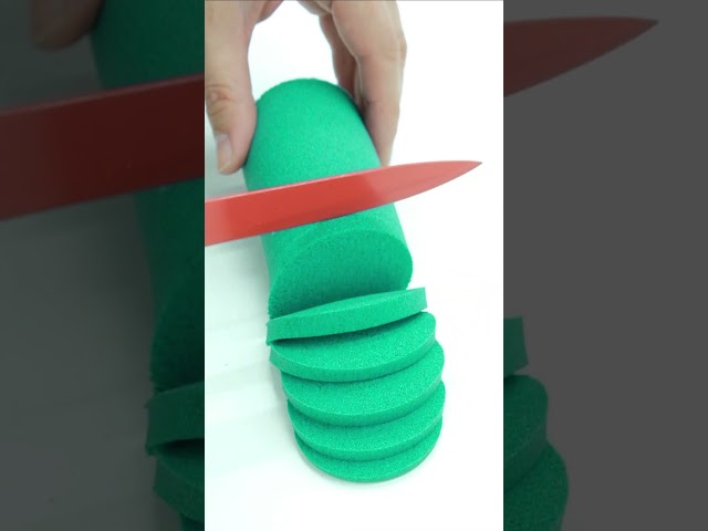 Satisfying Kinetic Sand Cutting ASMR #short #satisfying #kineticsand #asmr