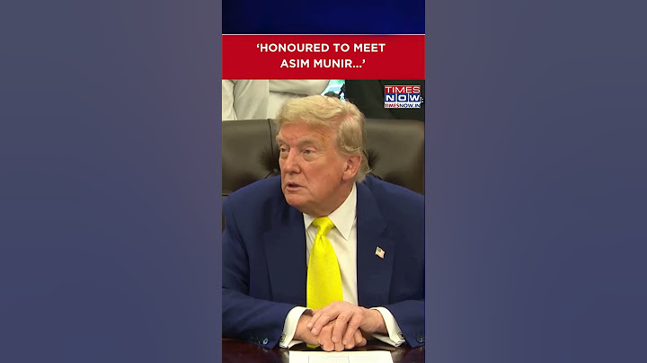 'Honoured To Meet Him Today': Donald Trump After Hosting Lunch For Pakistan Army Chief Asim Munir