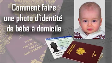 Comment faire photo passeport bébé ?