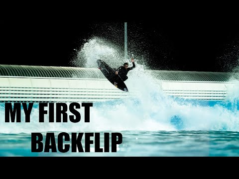 MY FIRST BACKFLIP ON A PERFECT ARTIFICIAL AIR WAVE | ALAIA BAY