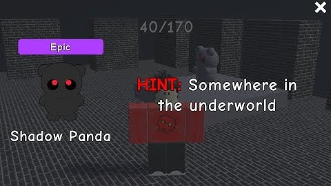 How to find Shadow Panda - Find The Pandas