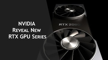 NVIDIA Reveal New RTX 2070, 2080 & 2080 Ti GPUs at Gamescom 2018