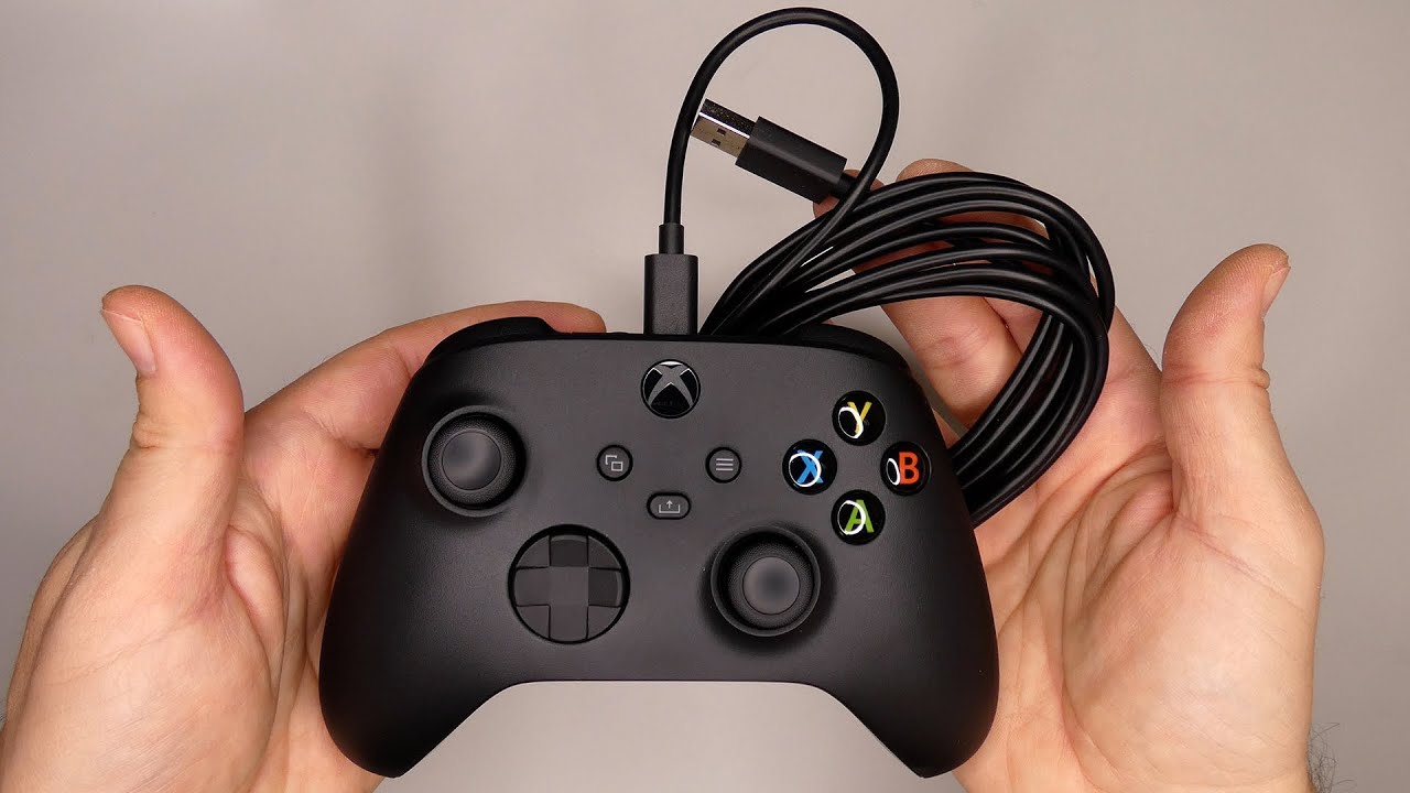 Microsoft Series X / S Wireless Controller with USB-C cable - Unboxing 