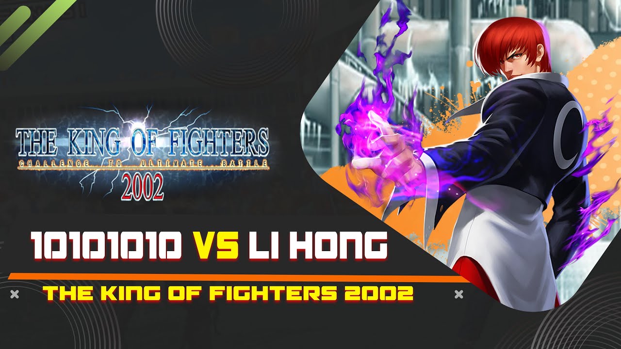 KOF 2002 - [TW]-10101010 (大豬) vs Li Hong FT10 - Um combate entre Mitos ...