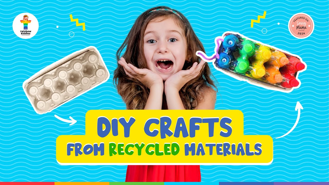 DIY Recycle Craft for Kids, Read Aloud Story | Nature, Sustainability Education | Rainbow Kiddies