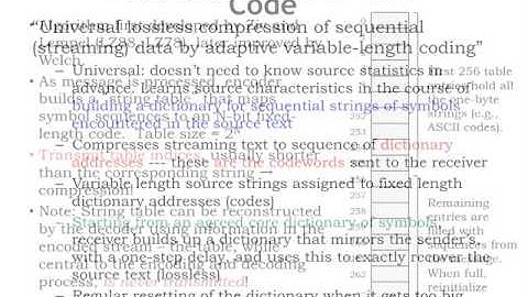 2. Compression: Huffman and LZW