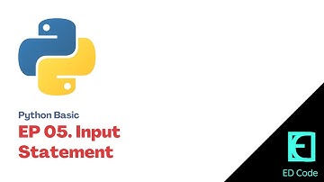 Belajar Python Dasar #05 - Input Statement