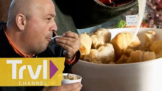 Sea Snails and Rabbit in Wales! | Bizarre Foods with Andrew Zimmern | Travel Channel