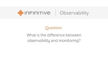 Observability 101 - Difference between observability and monitoring