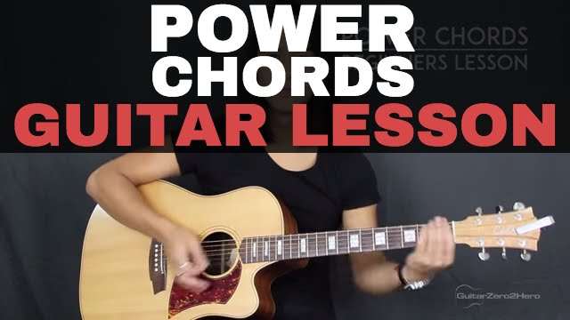 How To Play Guitar Power Chords - Beginner's Guitar Lesson | power