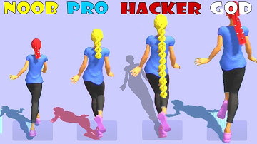 NOOB vs PRO vs HACKER vs GOD  - Wiglet Runner