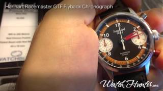 Hanhart Racemaster GTF Flyback chronograph