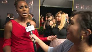Issa Rae - 'I'm rooting for everybody black' - Full Emmys Red Carpet interview