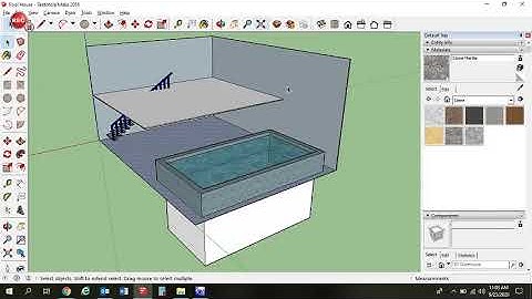 Google Sketchup Pool House