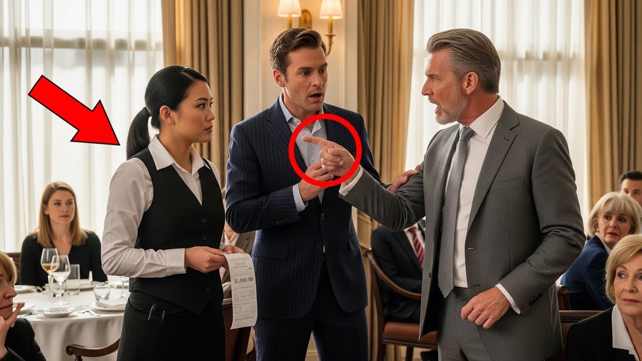 The Waitress Covers Meal for Broke Teen — Millionaire at Nearby Table Changes Her Life