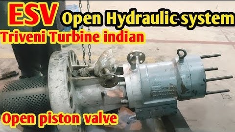ESV (EMERGENCY STOP VALVE) FUNCTION in STEAM TURBINE| DETAILS ENGINEERING TRIVENI TURBINE INDIAN
