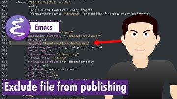 Org-mode - Exclude entire file from publishing