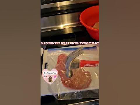 QUICK, CLEAN, and EASY Way To Tenderize Meat With The Real Jae Tea 🥩🔨