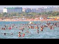 АНАПА 13.07.2021 - ЧИСТОЕ МОРЕ И ПОЛУПУСТЫЕ ПЛЯЖИ ЗА РЕЧКОЙ АНАПКОЙ. Утренний релакс!