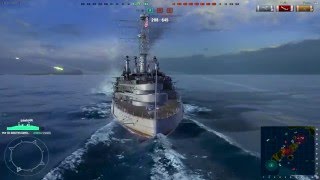 World of Warships‎ - Prezentacja gry, Bitwa morska screenshot 4