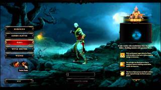Diablo 3 - Character Selection [HD]