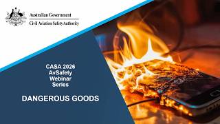 Flight planning: Dangerous goods on small aircraft - 24 March 2026
