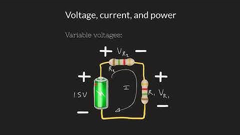 Circuit Essentials: Voltage, Current, Power (1/3)