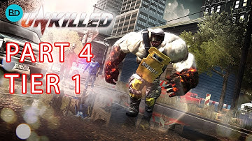 UNKILLED Android Gameplay Part 4- Tier 1