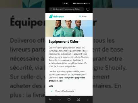 TUTO : COMMANDER DES ÉQUIPEMENTS DELIVEROO