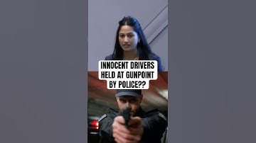 Police Are Holding Innocent Drivers at Gunpoint?? 😡👮‍♂️🚔 #police #technology #legal