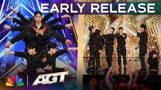Early Release: Hundred Fingers Earns Howie Mandel's Golden Buzzer! | Auditions | AGT 2026