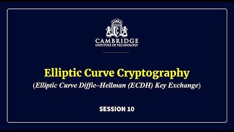 Elliptic Curve Diffie Hellman Key Exchange