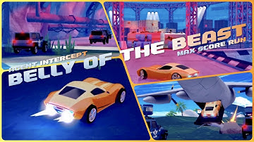 Agent Intercept (iOS) | Belly of the Beast "MAX SCORE RUN"