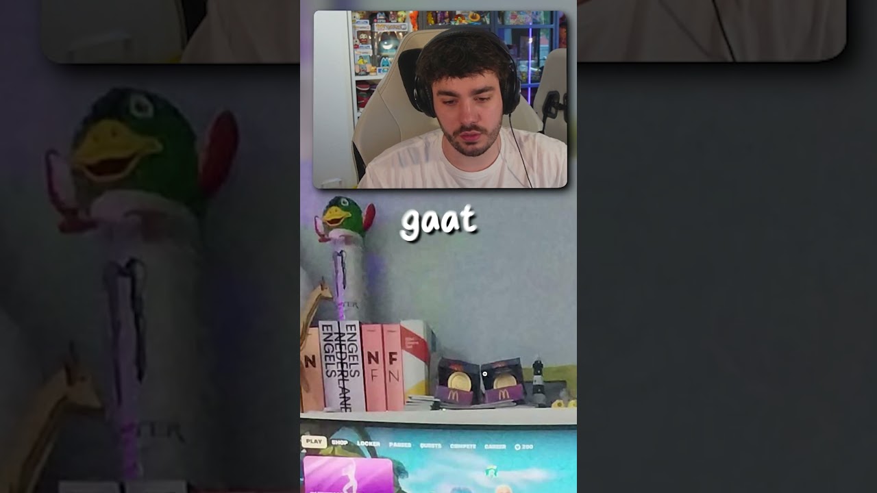 KIJKER IS FAN VAN DE MAC!! 🍔🧾😂 #meermika #nederlands #streamer #fortnite | Fortnite