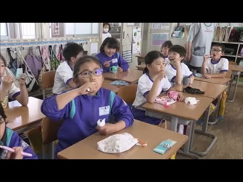 Dental and Oral Health Week: Elementary School Initiative: 4-minute Teeth Brushing After Lunch Qu...