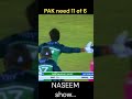 Naseem shah vs afg