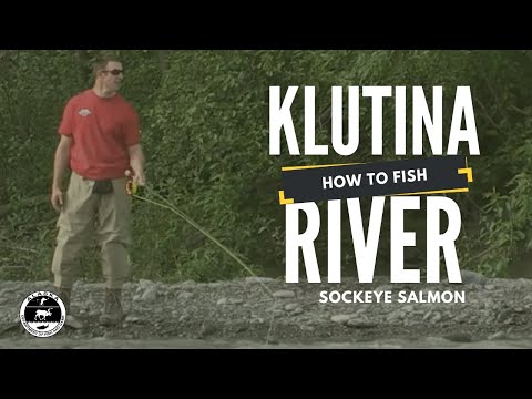 How to Fish for Klutina River Red Salmon (With Closed Captions) - YouTube